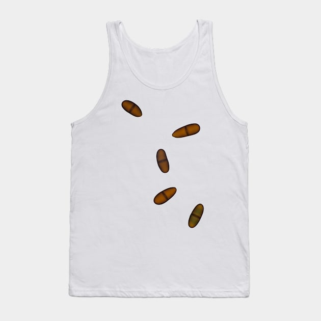 Airborne fungal spores (ascospores) under the microscope Tank Top by SDym Photography